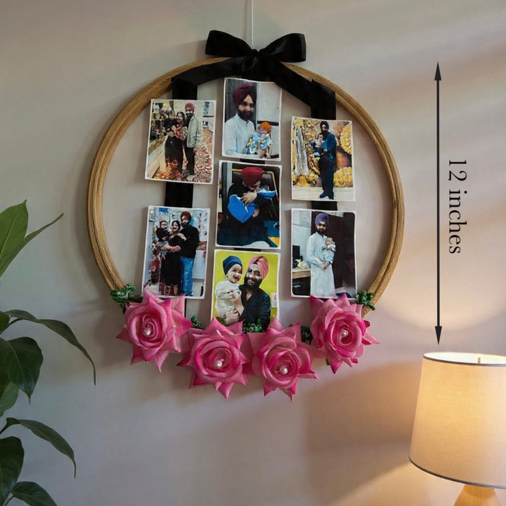 Floral Memories Photo Hoop